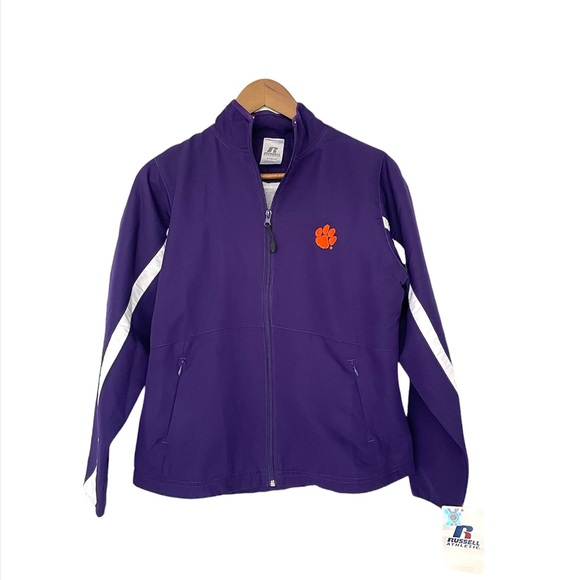 NWT Clemson Russell Athletic  jacket - Picture 1 of 14